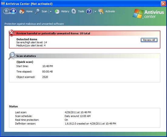 Antivirus Center