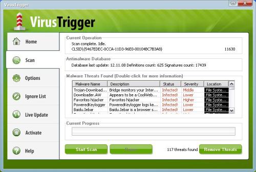 Virus Trigger-1